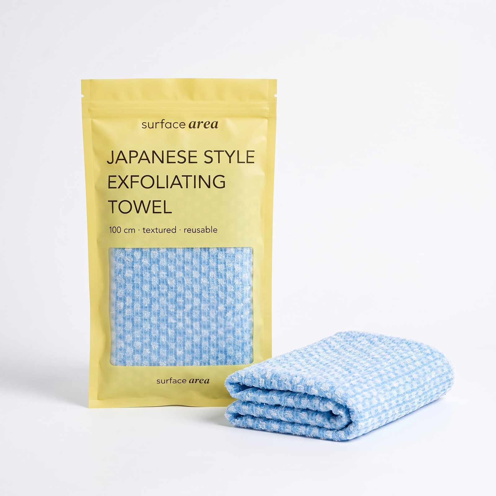 Japanese-style Exfoliating Shower Towel